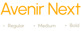 Avenir Next Font - VHI Transport